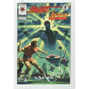 Vintage Dark Horse Magnus Robot Fighter & Nexus #1 Comic Book 93 Mike Baron